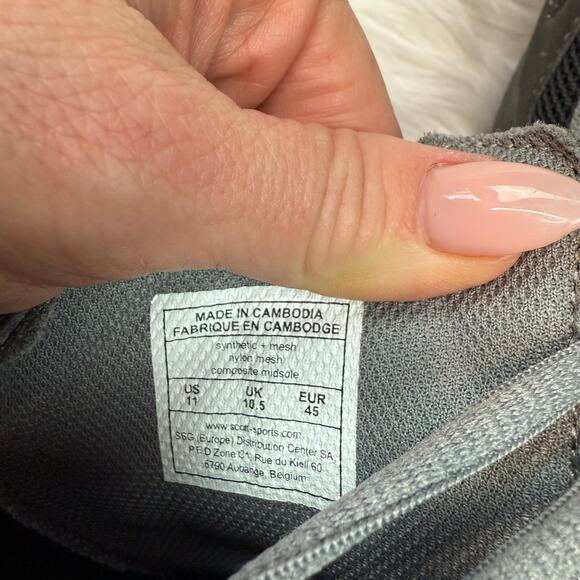 Scott Men's Road Cycling Shoes Size US 11 Gray (EU 45) - Picture 7 of 16